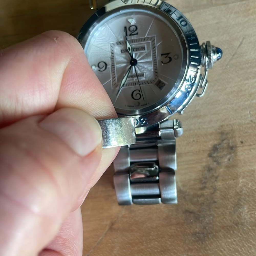 Cartier Pasha Automatic Grid Grille Watch! - Picture 13 of 15
